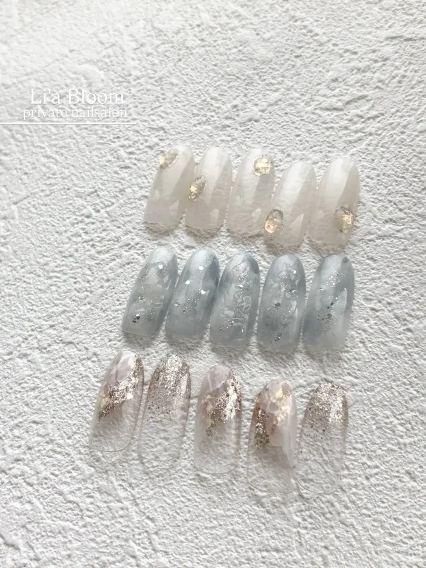 ネイル ハンドネイル 🦋🤍 madoka🤍のネイルデザイン