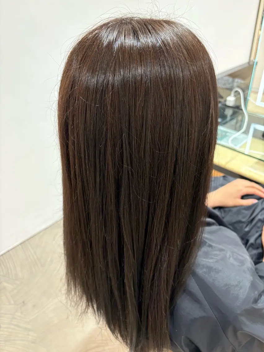 ロング ヘアカラー 篠田 健太郎のヘアスタイル