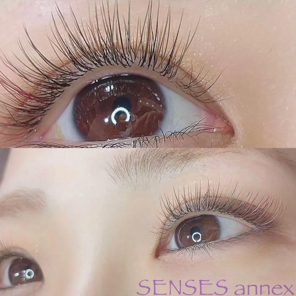 マツエク・マツパ カラーマツエク マツエク SENSES_ WAKAのマツエク・マツパデザイン