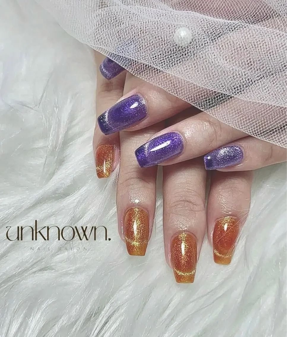 ネイル マグネットネイル ハンドネイル NAiL SALON unknown.のネイルデザイン