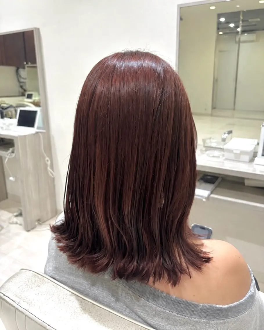 ミディアム 林田ひより プロヘアテックのヘアスタイル