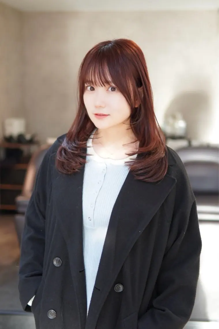 ロング 髪質改善✨艶髪✨ レイヤーカット 田畑のヘアスタイル