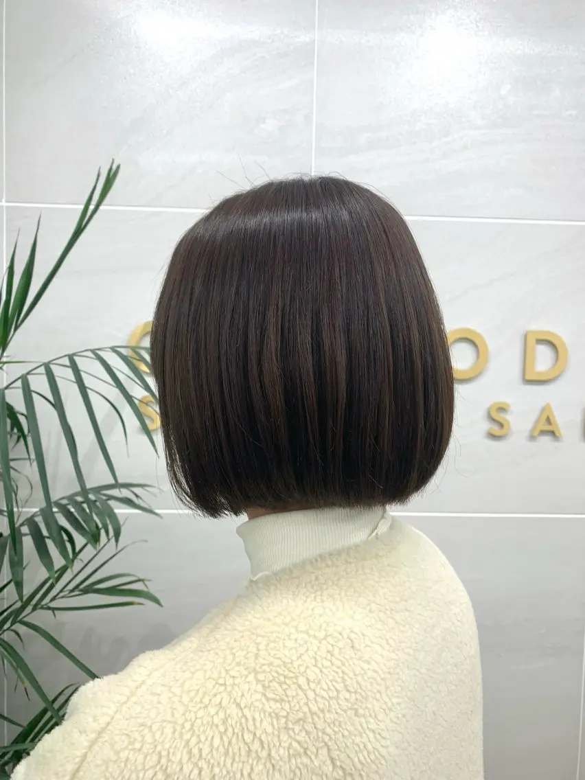 ショート カラー カット ヘアカラー ヘッドスパ 本格ヘッドスパ🌿 ×ヘア 佐藤のヘアスタイル