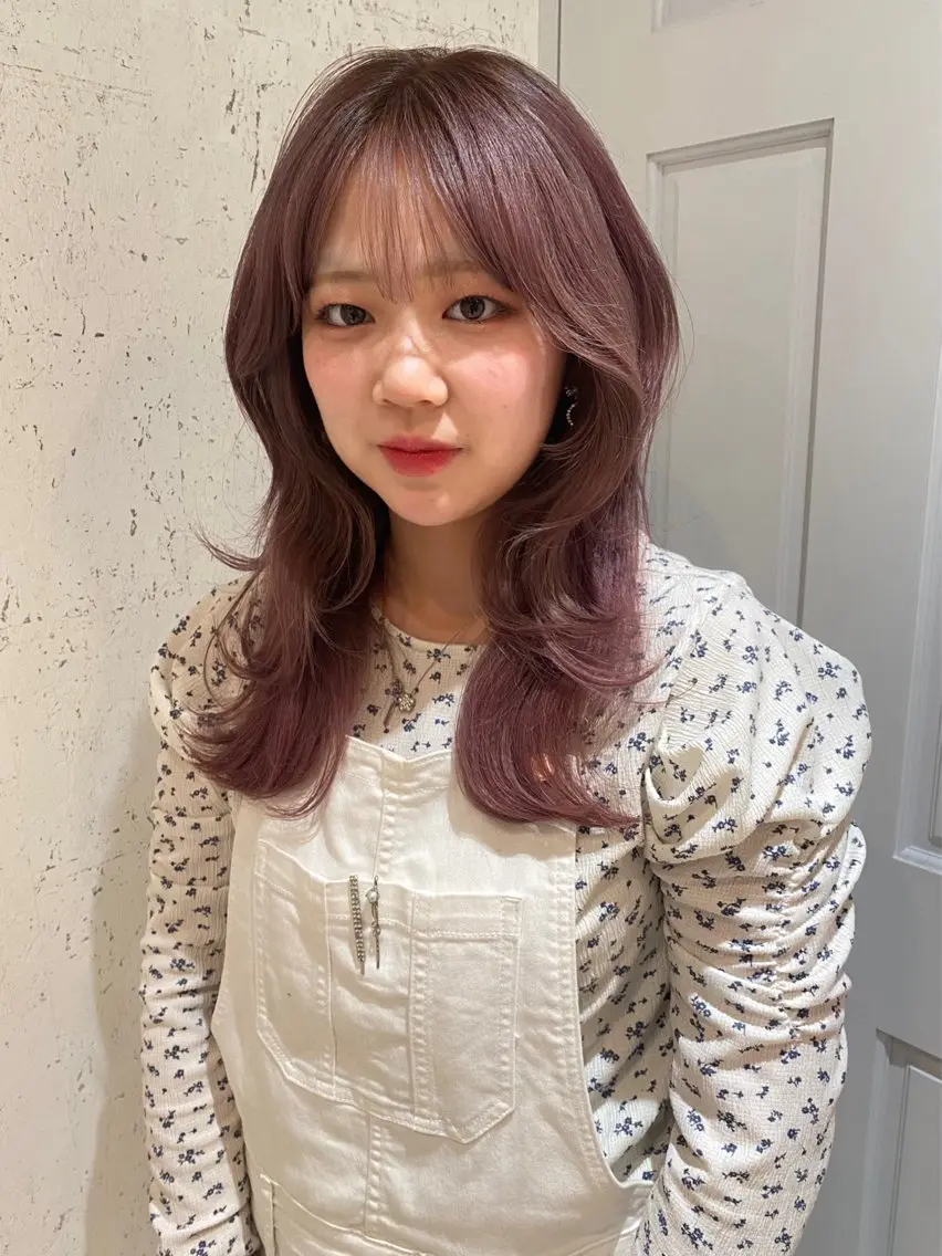 ロング カラー カット ヘアカラー トリートメント mai / linoah˚✧のヘアスタイル