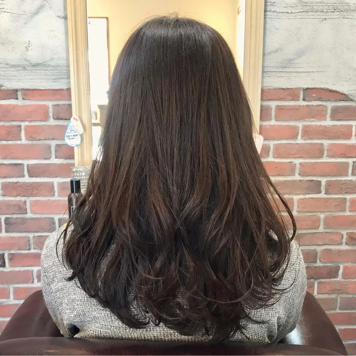ロング カラー カット ヘアカラー トリートメント レイヤーカット/ 根本瑠実のヘアスタイル