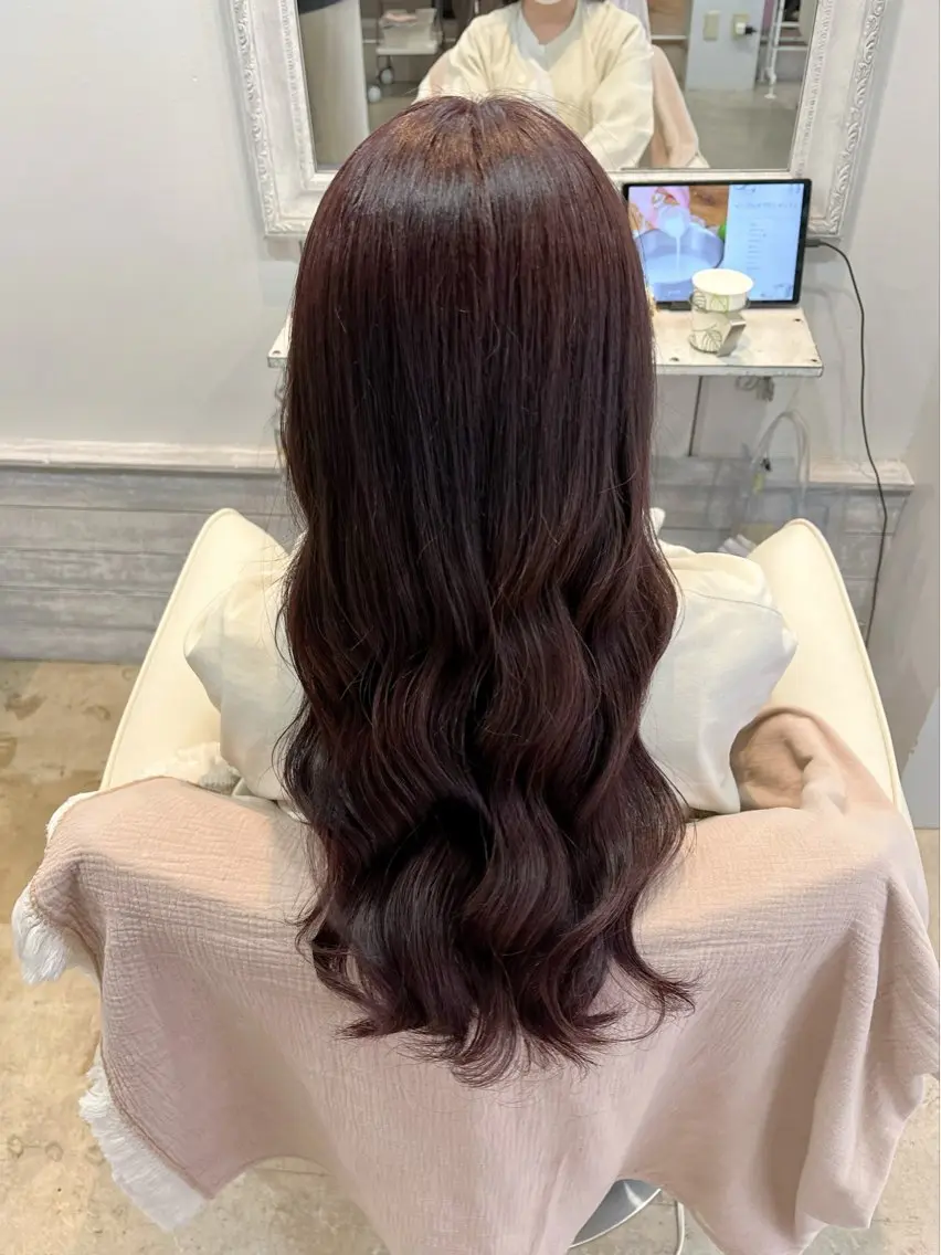 ロング カラー ヘアアレンジ ヘアカラー 赤羽Gardenia 🌸ayame🌸のヘアスタイル