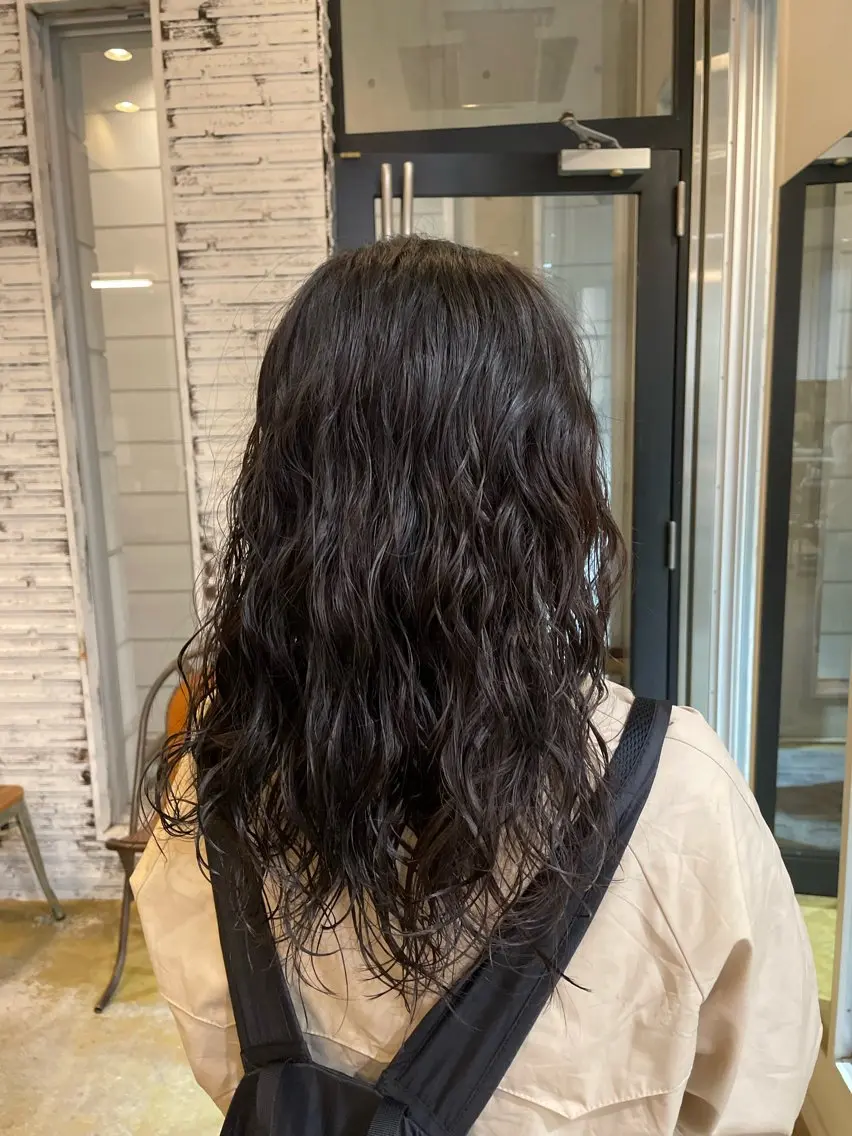 ロング ⭐️アイブロウリフト /透明感カラー/はなのヘアスタイル