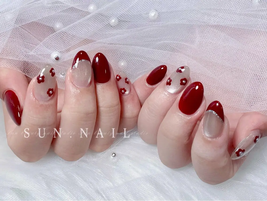 ネイル ハンドネイル ハンドケア SUN nail上本町のネイルデザイン
