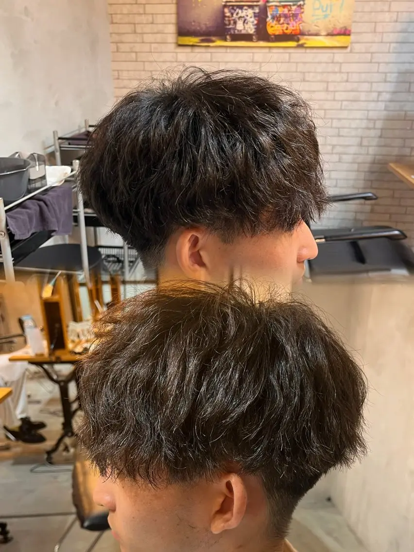 パーマ メンズ カットモデル 募集中✨kotoのヘアスタイル
