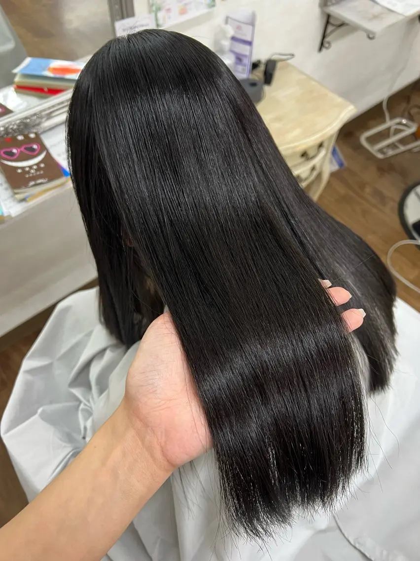 ロング カット トリートメント 藤野 莉奈のヘアスタイル