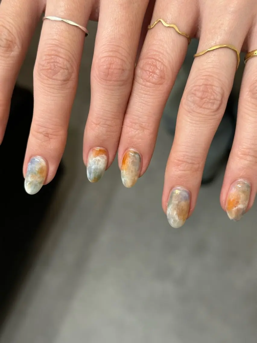 ネイル ハンドネイル フットネイル kiii.__ ✴︎*のネイルデザイン