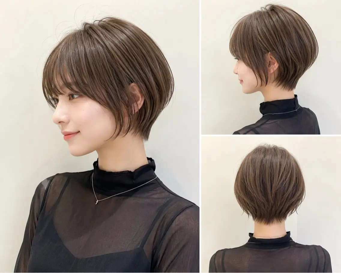 カット+フルコーストリートメント💇‍♀️ショート限定🙋‍♀️1センチでも🫧画像のようなショートを募集してますの写真