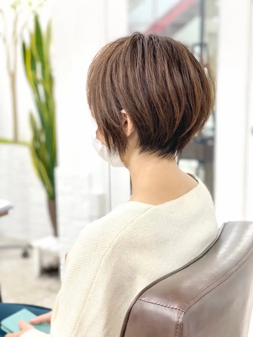 ショート 🌹髪質改善カラー 高発色 西郷🌹のヘアスタイル