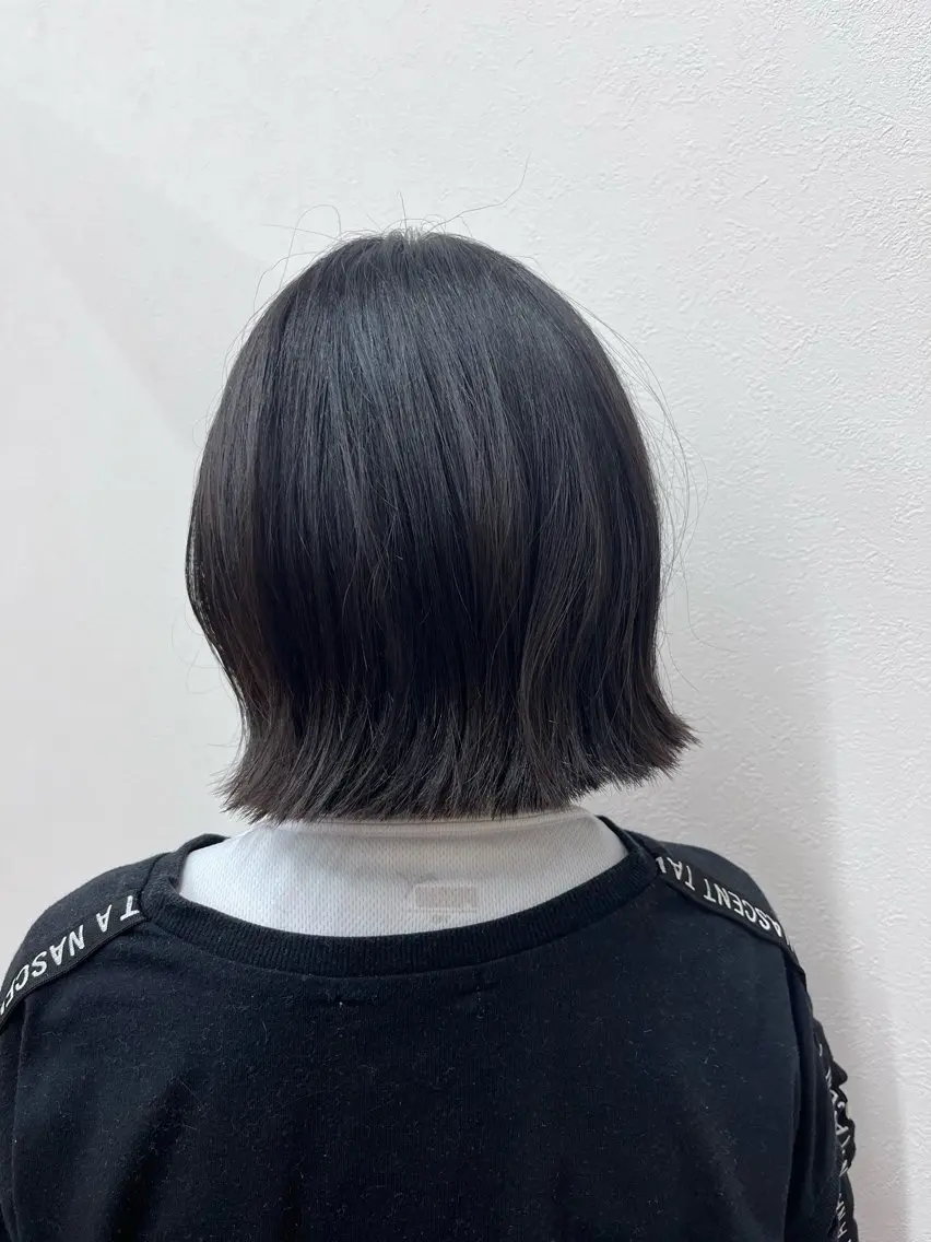 ショート ボブ 外ハネヘア 田尾 凌雅のヘアスタイル