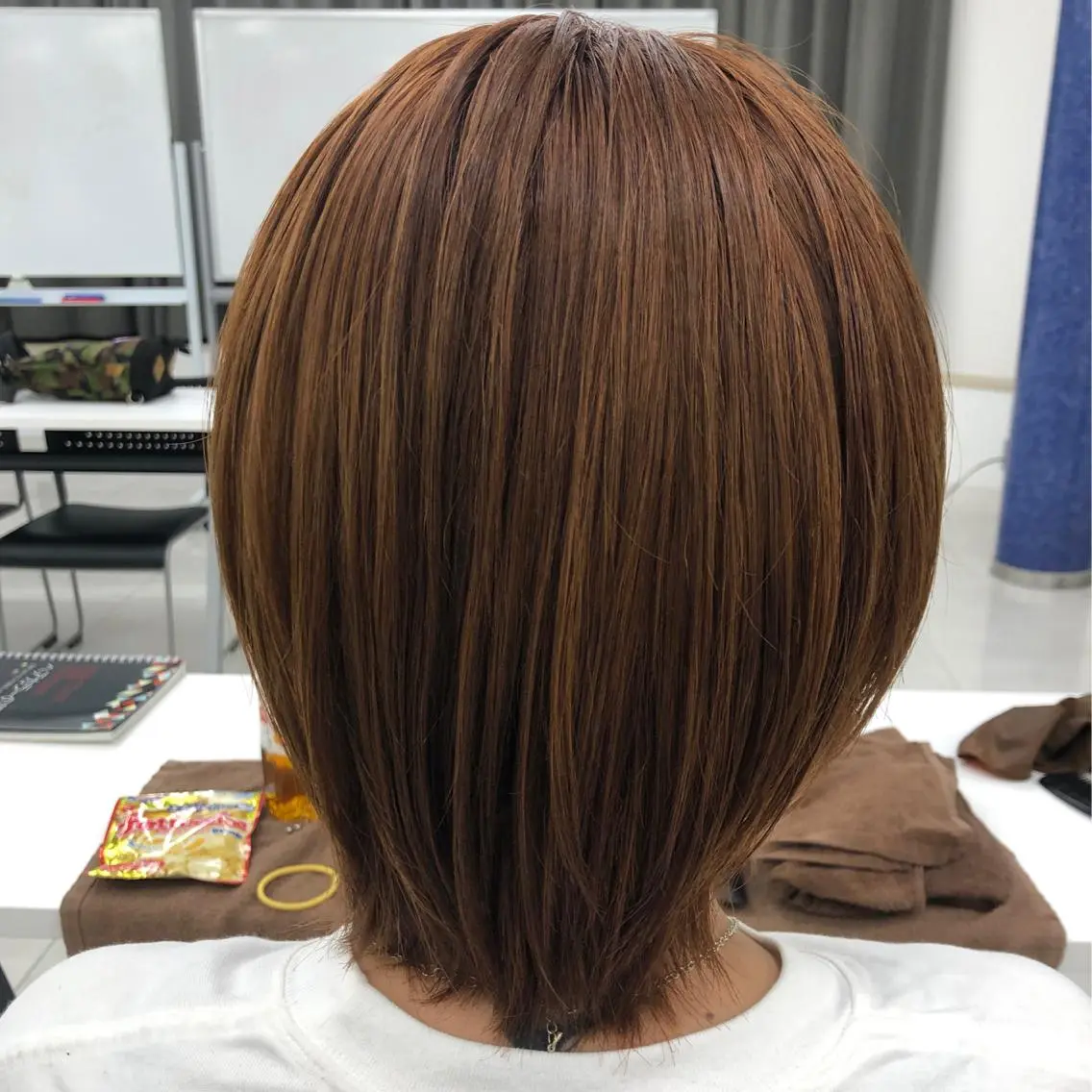 ショート 藤原 亜美🤍のヘアスタイル