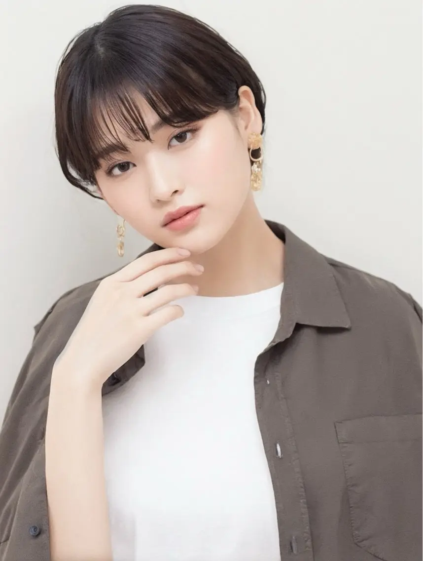 ショート 榎本 美雪のヘアスタイル