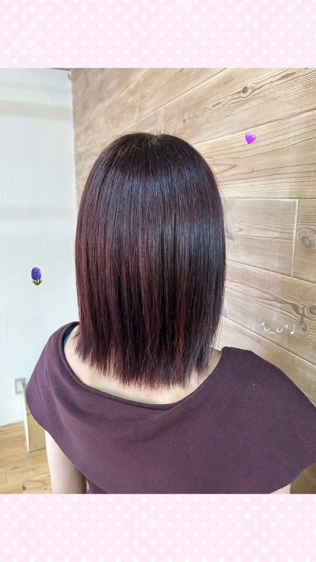 ミディアム オタク美容師 ゆいのヘアスタイル