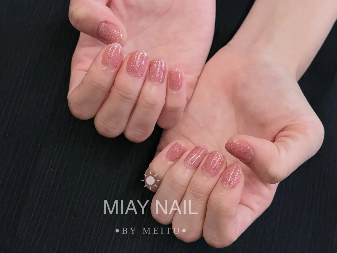 ネイル ハンドネイル 💜MIYA NAIL鶴見店のネイルデザイン