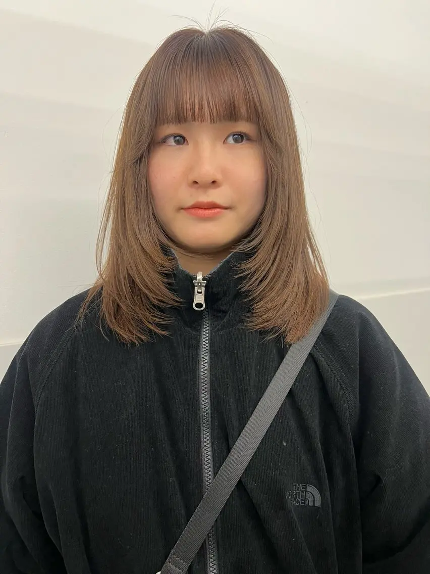 ミディアム 🩵️⋆*BASSA ゆうきのヘアスタイル