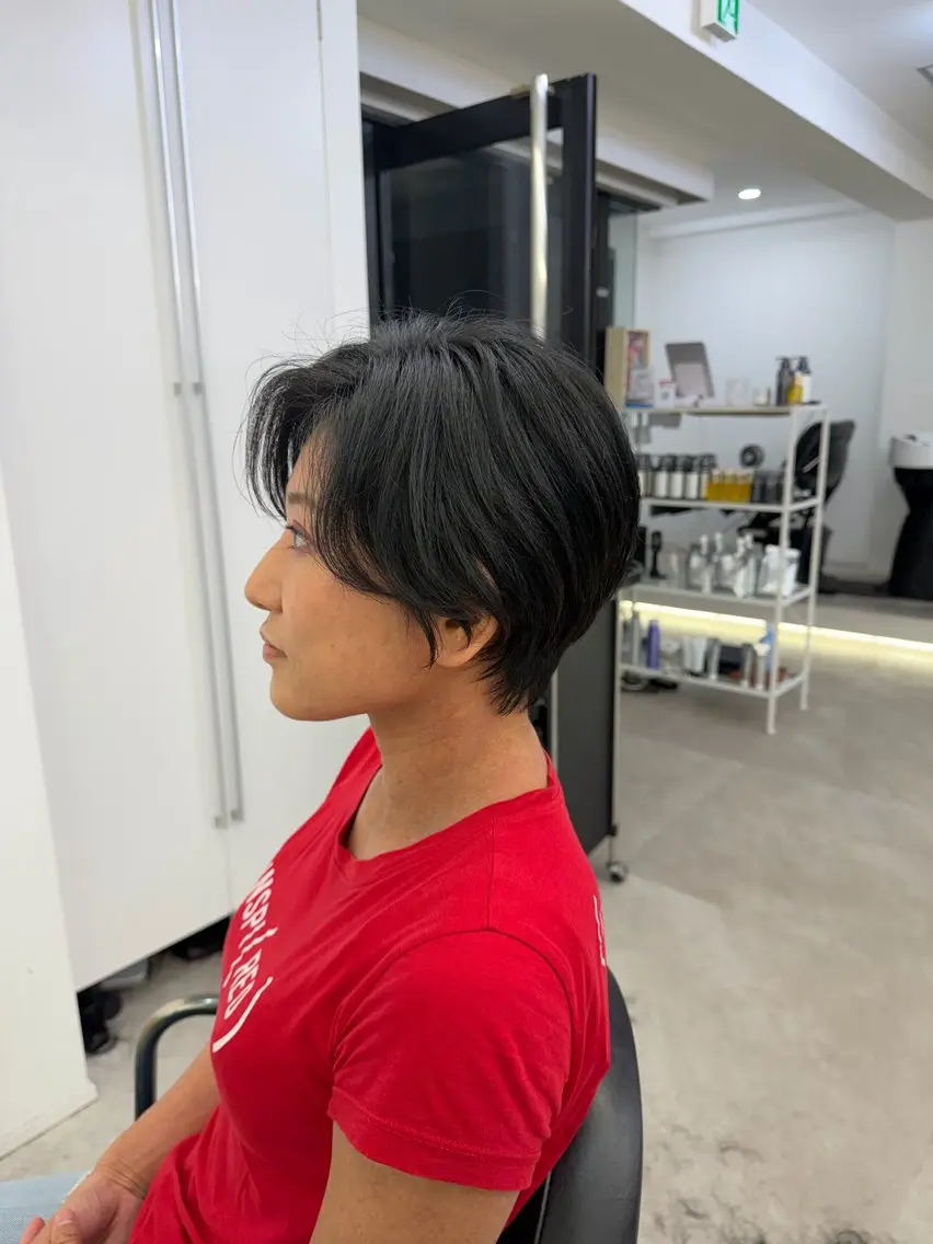 ショート 大人可愛いショート/ オシャレボブ田中大貴のヘアスタイル