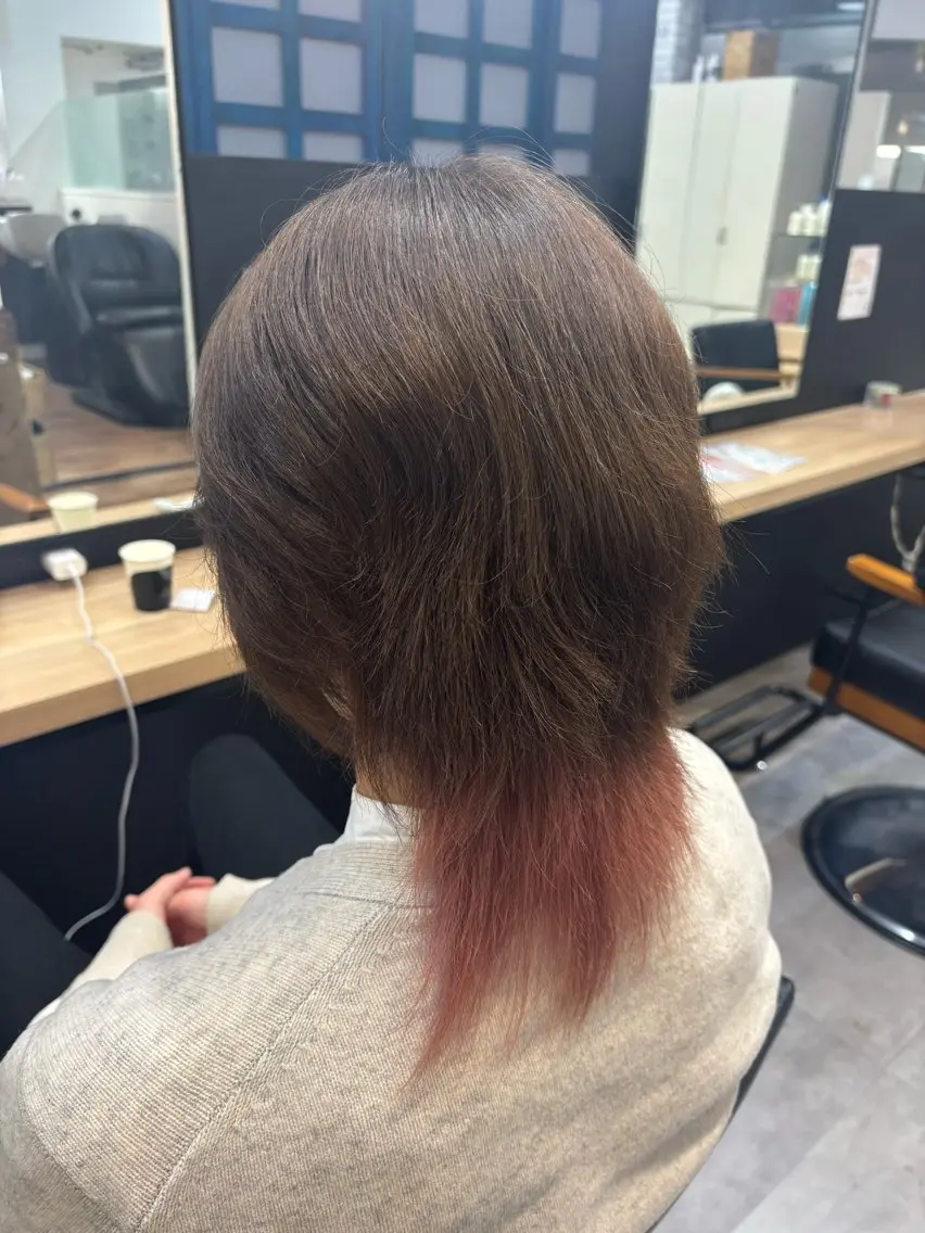 カラー ヘアカラー 田中澪🩵ྀི /HUG横浜のヘアスタイル