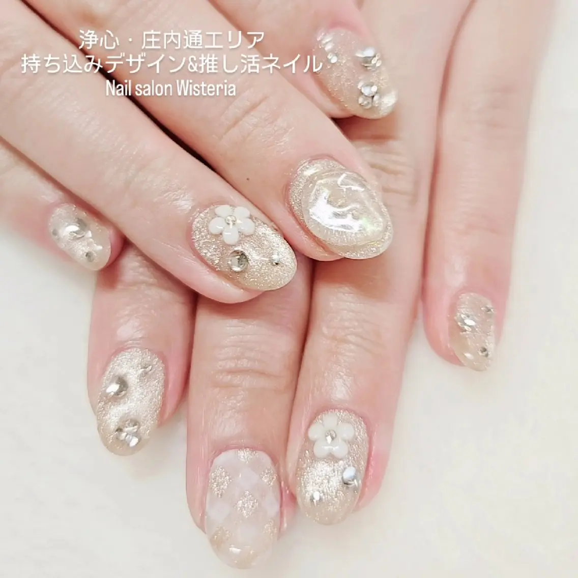 ネイル 推し活ネイルサロン 🌟Wisteriaのネイルデザイン