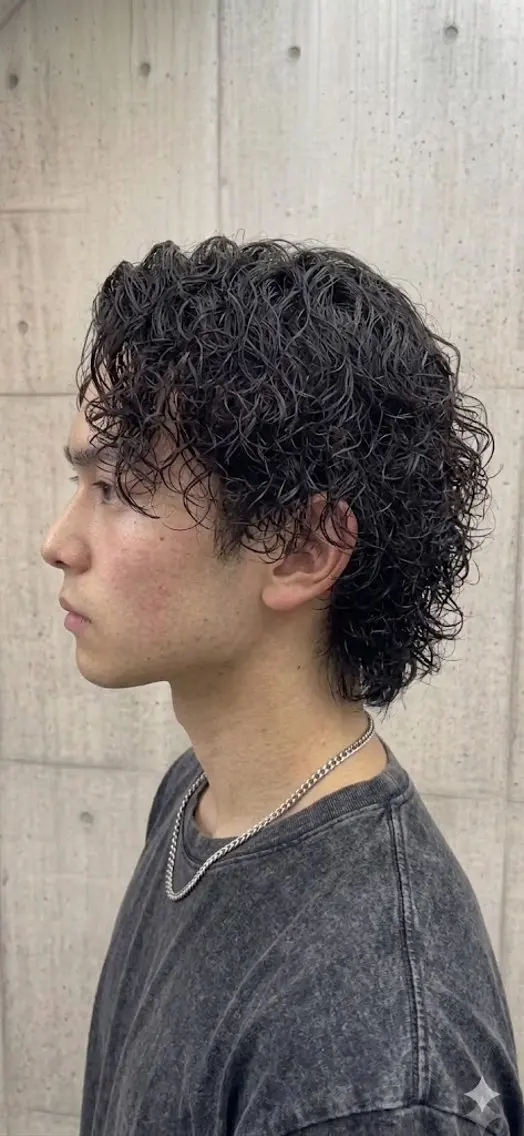 パーマ メンズ カット パーマ 🌀メンズパーマ🌀 カット💇こうせいのヘアスタイル