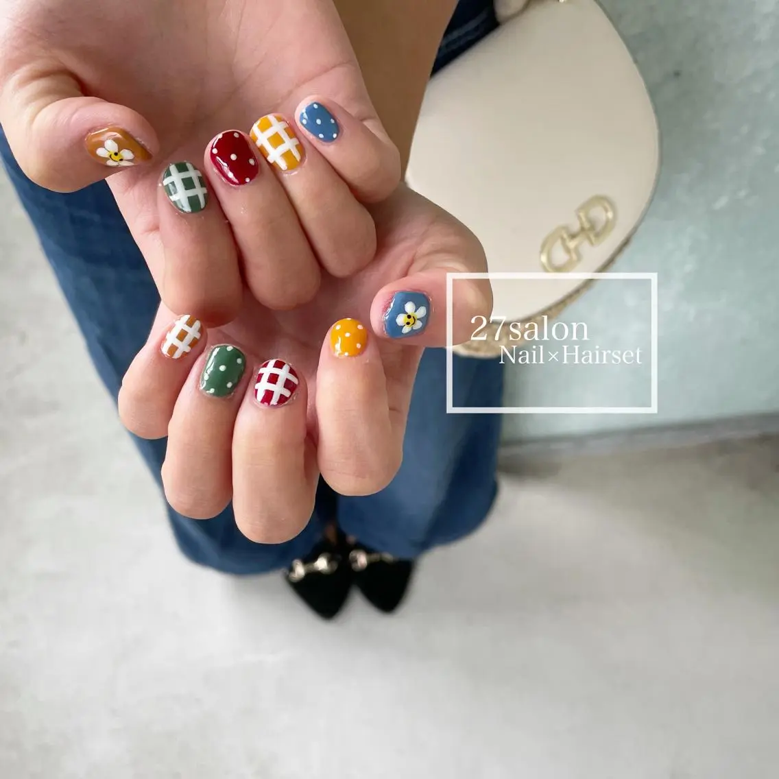 ネイル 韓国ネイル 27salon yuinaのネイルデザイン
