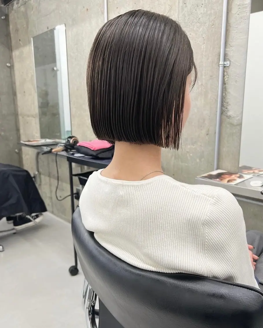 ショート ボブ カット 🌷レイヤー・ボブ /tomomi🌷のヘアスタイル