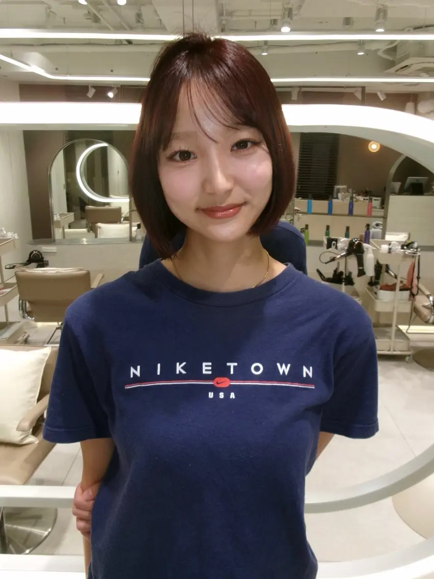 ショート カラー 乃天 ﾉｱのヘアスタイル