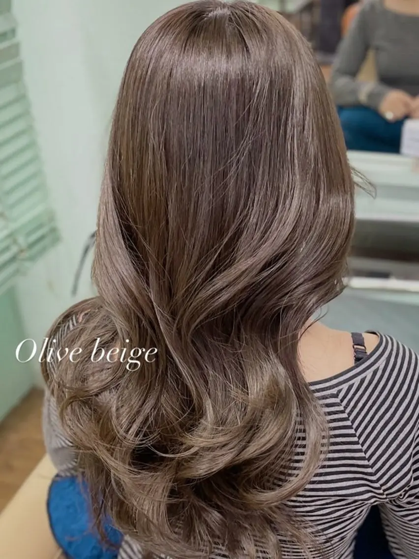 カラー ツヤ感カラー/韓国 カットkanna🖤のヘアスタイル
