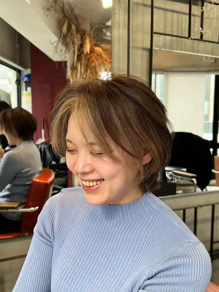 ショート 北内 登真のヘアスタイル
