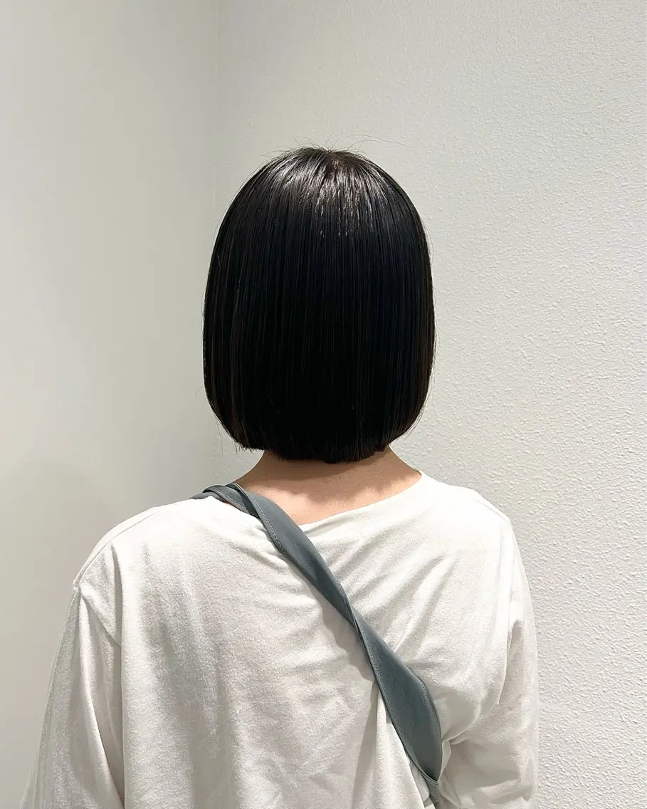 ショート ボブ ヘアセット/ミニボブ /レイヤー 山田寛菜のヘアスタイル