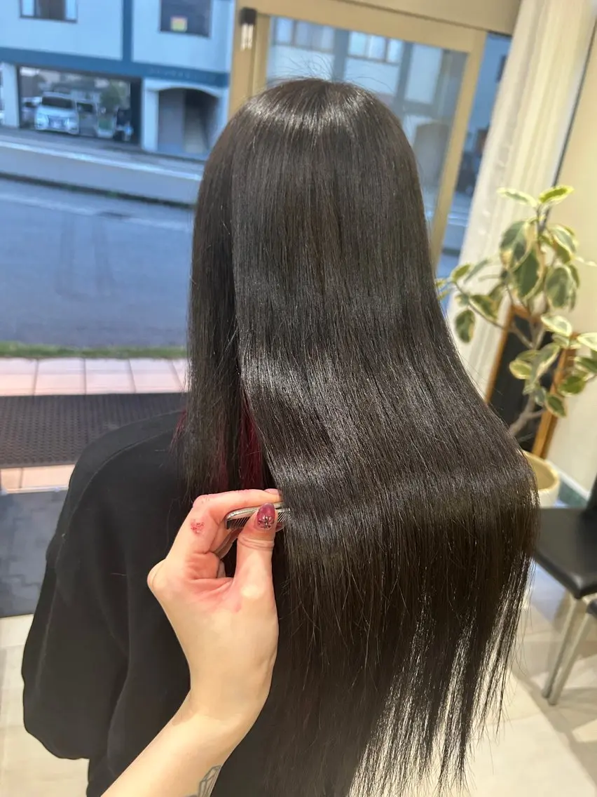 ロング MEKI 𓃠‪のヘアスタイル