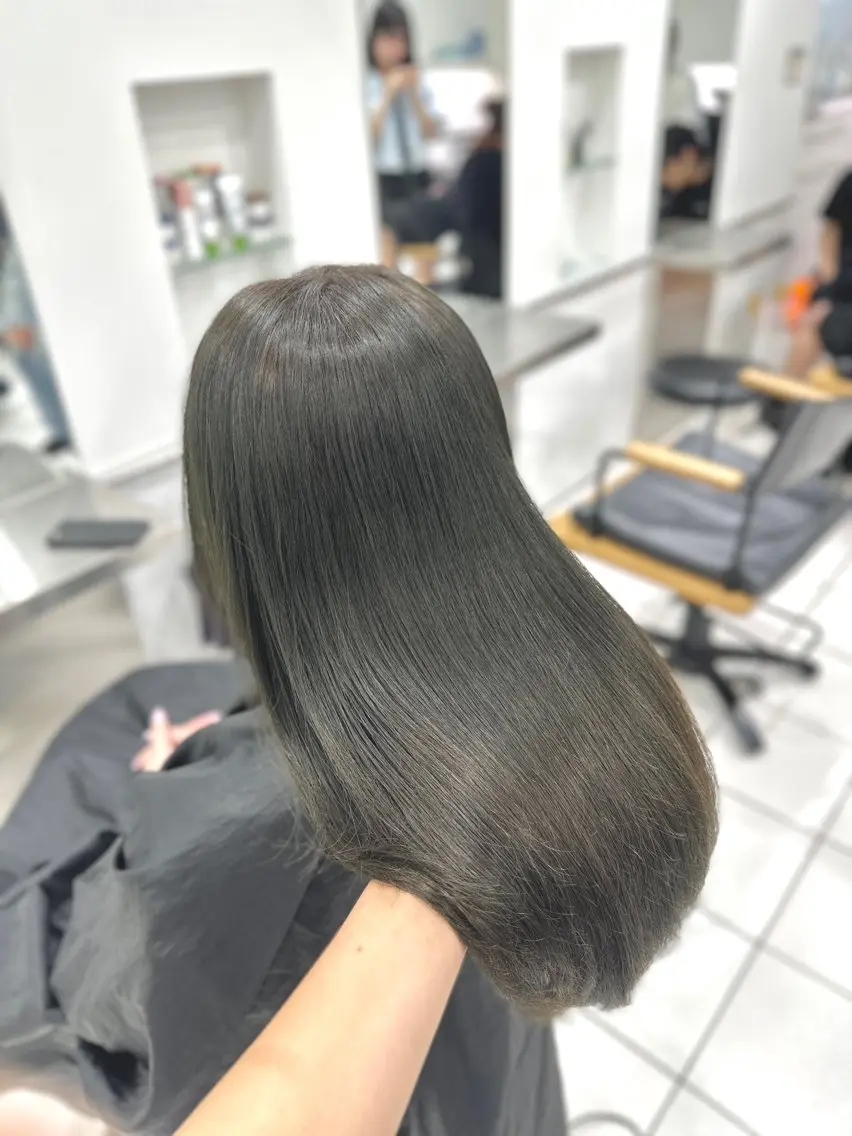 ロング COA🎀オギユリ /透明感カラー🫧のヘアスタイル