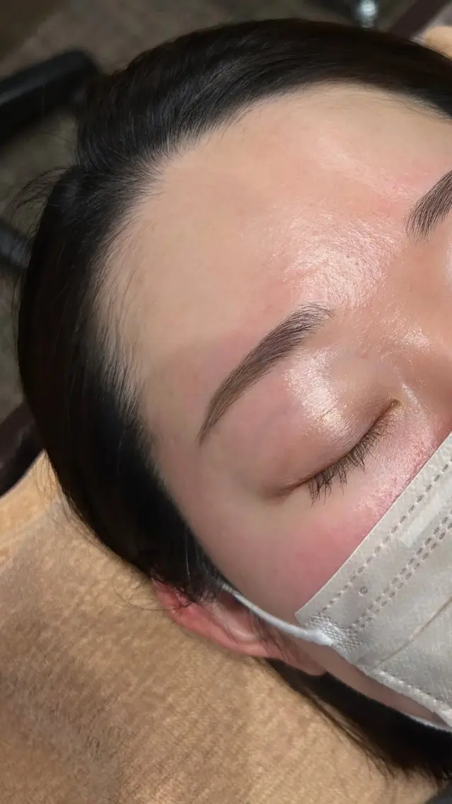 アイブロウ ワックス脱毛 proof miyuのマツエク・マツパデザイン