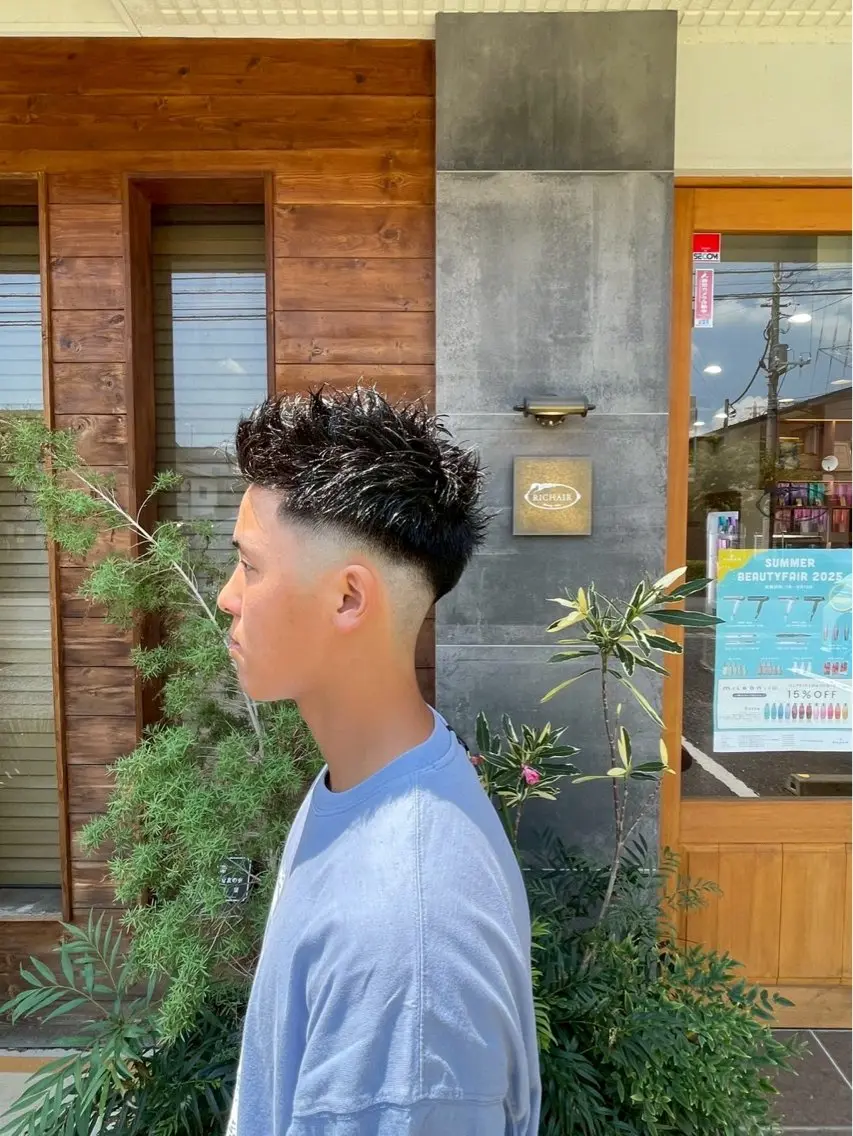 ショート メンズ カット メンズヘア⚜️志村 哲也⚜️のヘアスタイル