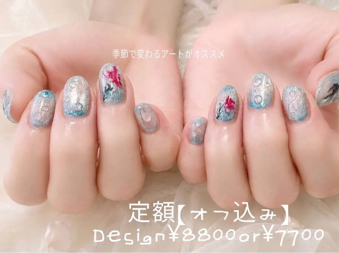 ネイル Gimick 🎀のネイルデザイン