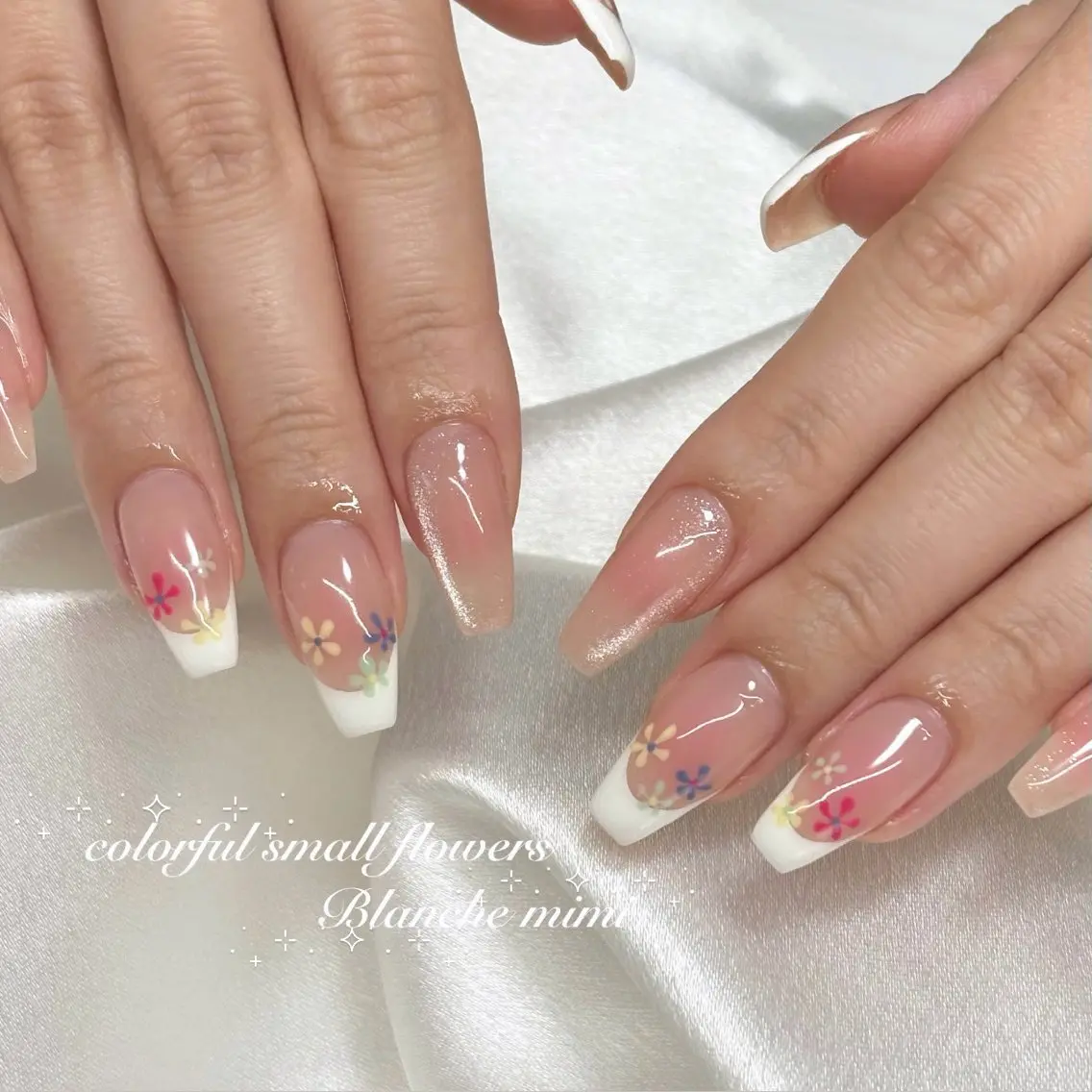 ネイル ハンドネイル Blanche mimi.u_aのネイルデザイン