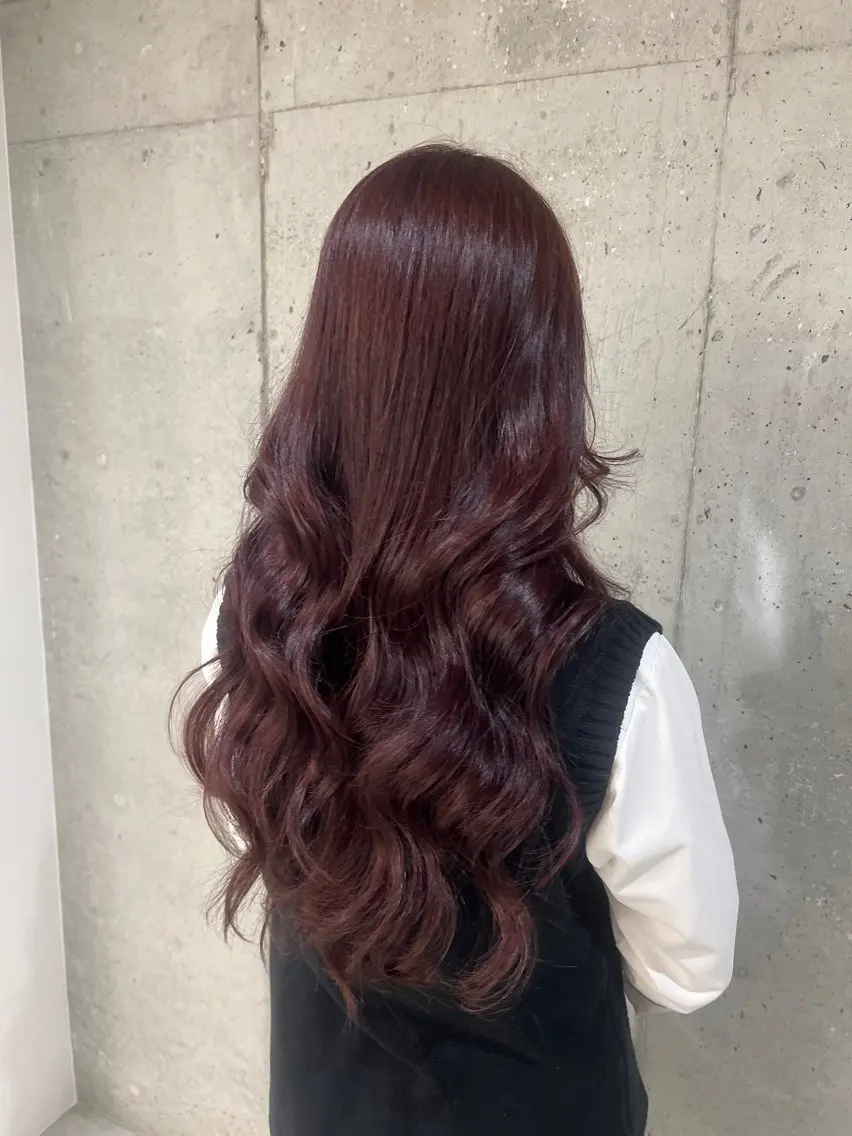 ロング カラー ブリーチ 透明感カラー ダブルカラー 似合わせカット ヘアカラー トリートメント 頓所 大昂のヘアスタイル