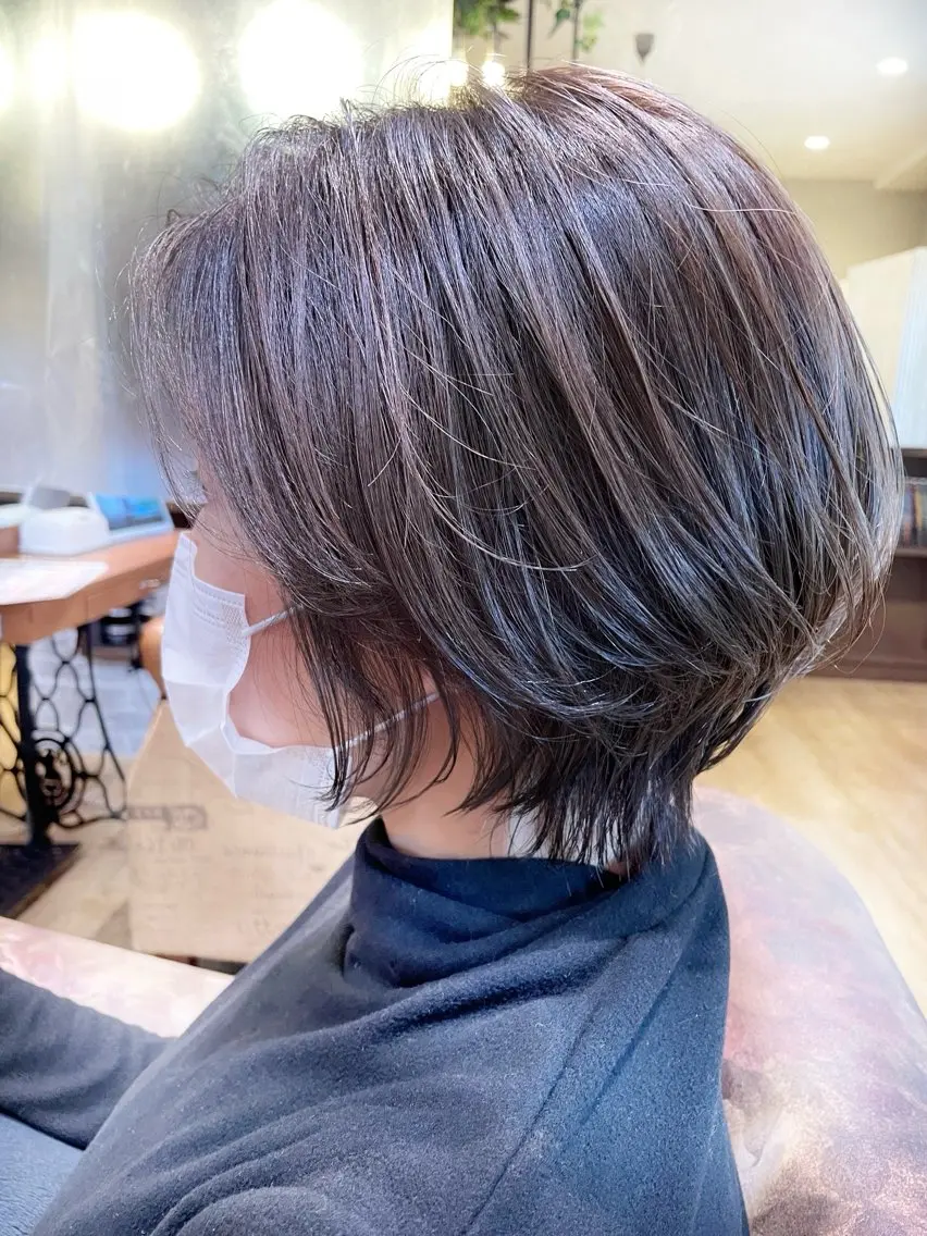ショート カット ヘアカラー Attirer Kaiのヘアスタイル