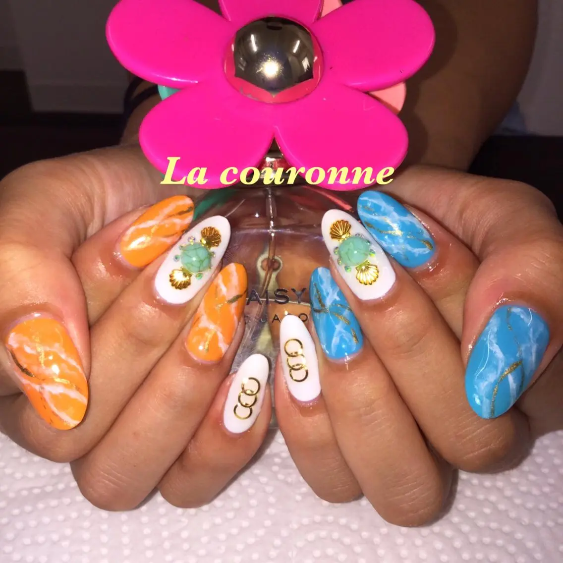ネイル ハンドネイル Lacouronne NATSUMIのネイルデザイン