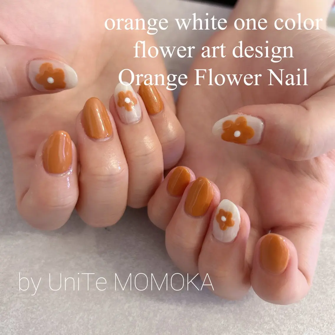 ネイル アートネイル フラワーネイル Momo nailsalonのネイルデザイン