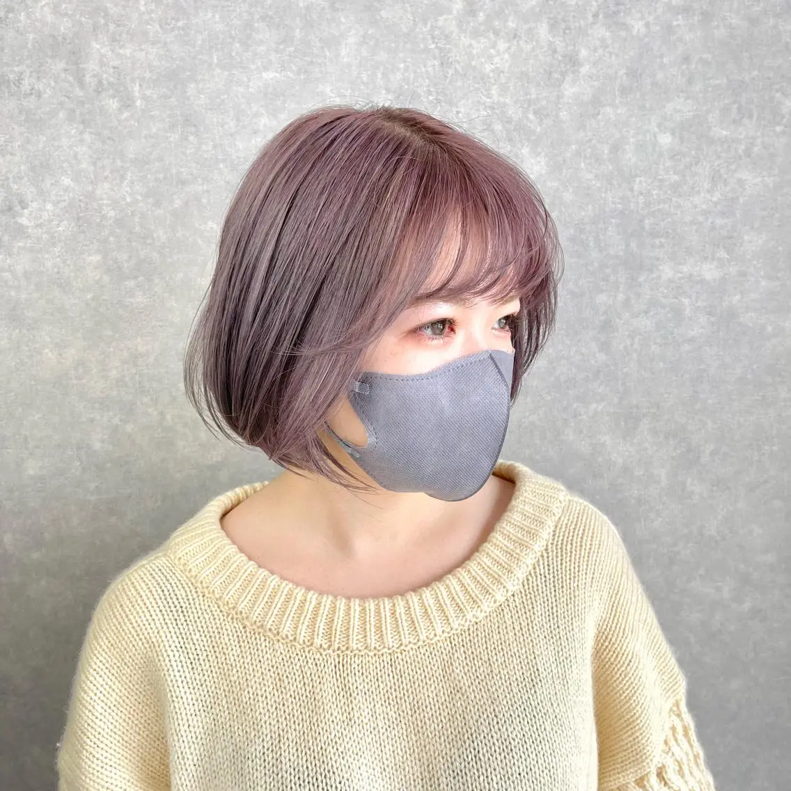 ショート カラー カット ヘアカラー トリートメント 一ノ瀬 暁のヘアスタイル