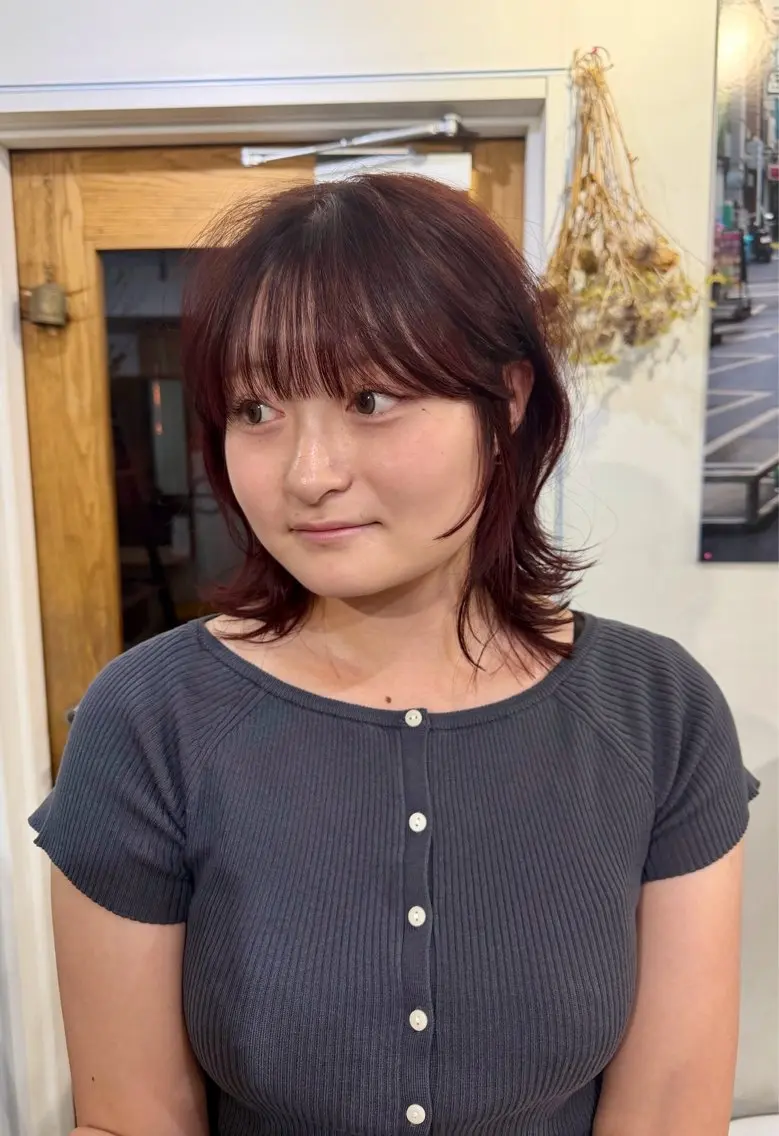 ショート カット ボブ人気No,1✨ TAME副店長のヘアスタイル