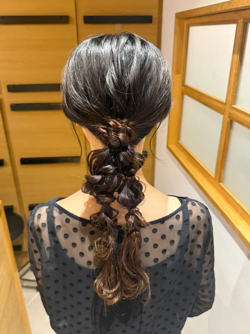 ヘアアレンジ ヘアセット DEUCE hair /堀 日暖のヘアスタイル