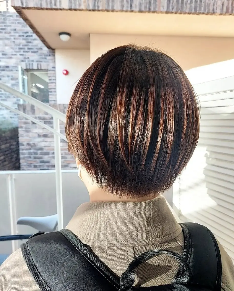 ショート ショートヘア 樋口 千尋のヘアスタイル