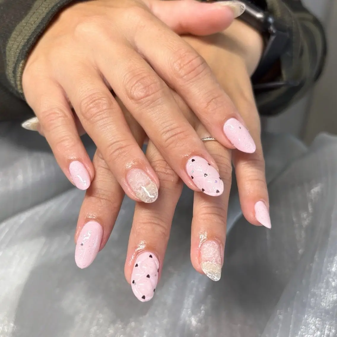 ミディアム ハンドネイル Rr Nailのネイルデザイン