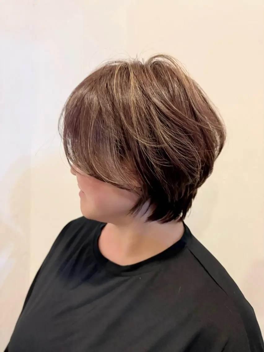 ショート カット 津田 幹太のヘアスタイル