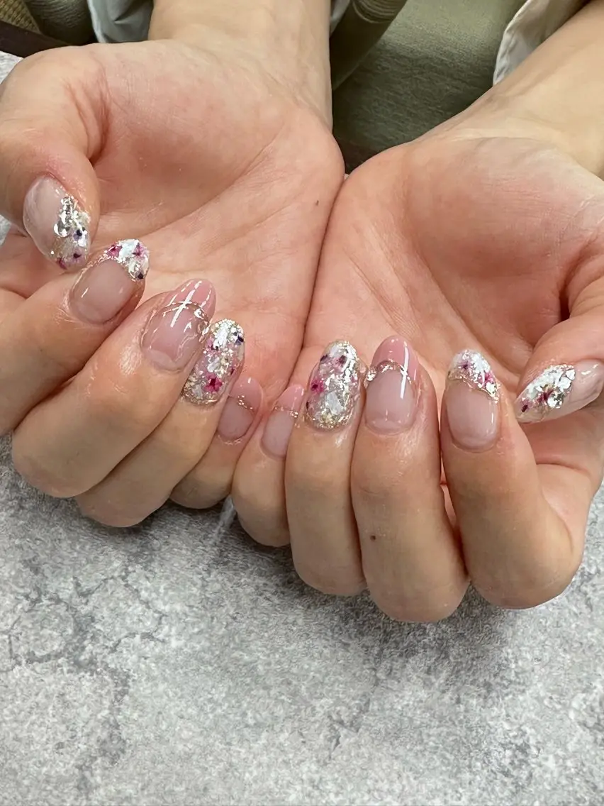 ネイル フレンチネイル ハンドネイル .N YUKIのネイルデザイン